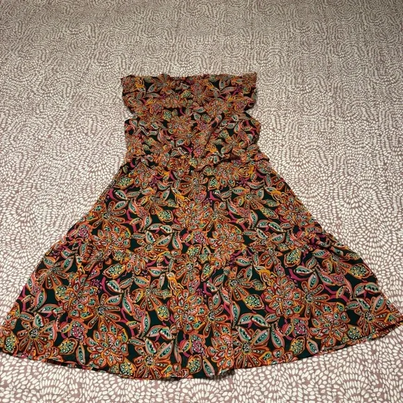 J.Crew Vibrant Floral Sleeveless Mini Dress – Size 8 - Picture 9 of 9